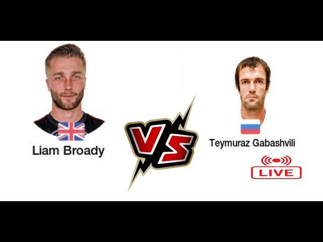 Teimuraz Gabashvili vs Liam Broady live l Potchefstroom Open II 2021 live tennis,