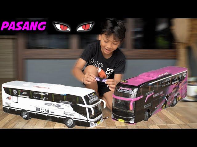 PASANG MATA DI RC BUS BLACKPINK DAN KIDS PANDA DITDIM