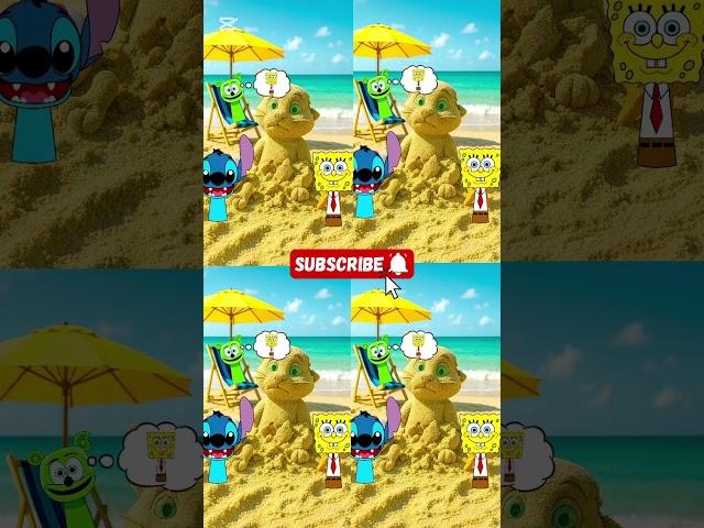 Who ruined the Tom sand figure? | Gummy Bear Stitch | Incredibox Sprunki #sprunki #incredibox