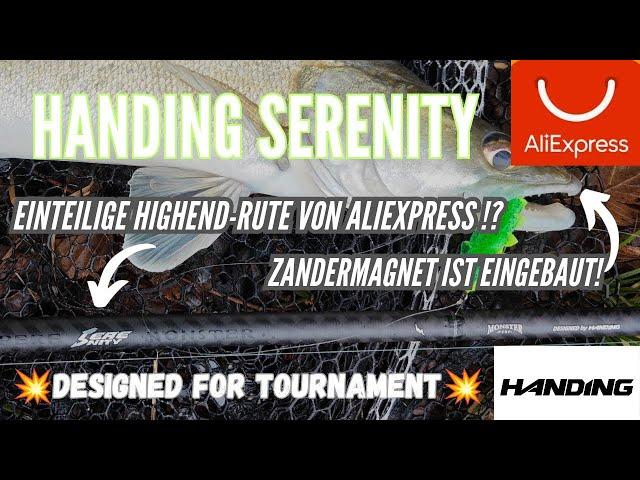 HANDING Serenity | die einteilige Highend Rute von Aliexpress | designed for tournament!