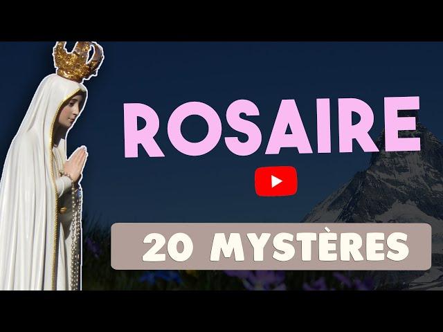 ROSARY of the Virgin Mary (with the 20 mysteries of the ROSARY)