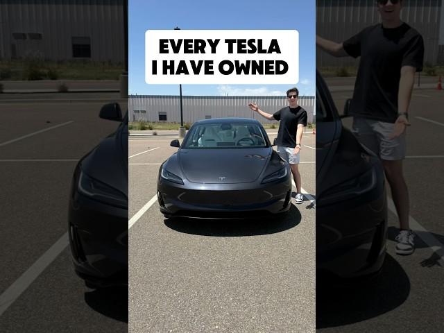 Every Tesla I Have Owned! 