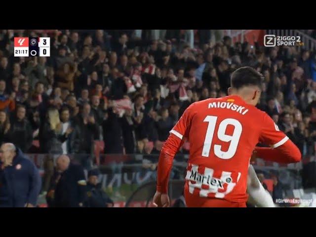 Bojan Miovski Goal Doubles, Girona vs Espanyol (4-0), Goals Results And Extended Highlights