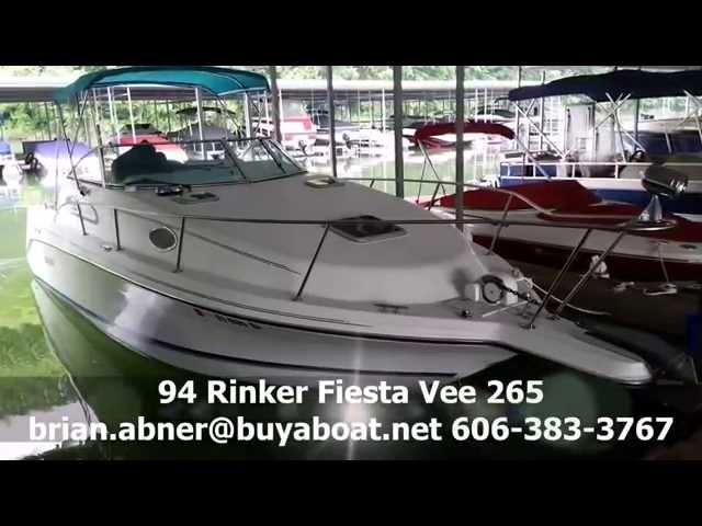 94 Rinker Fiesta Vee 265 from BuyaBoat.Net