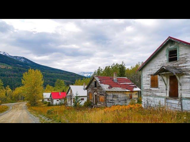 Abandoned ghost town hidden in the woods. Bradian, B.C. Canada. Explore #19