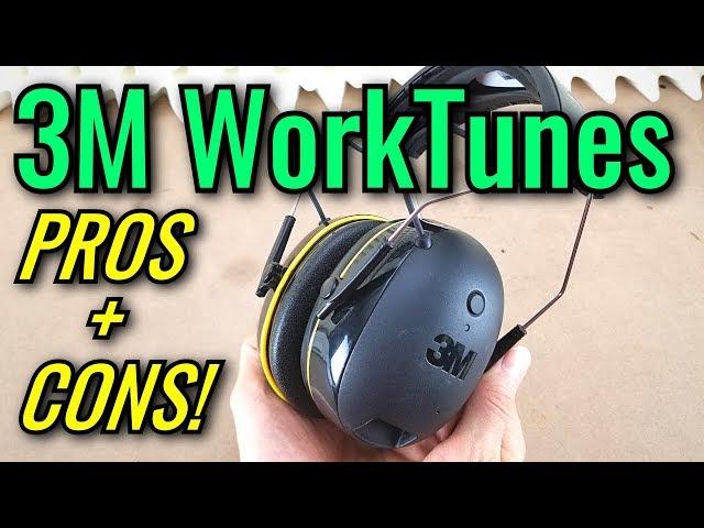  3M WorkTunes Bluetooth Earmuffs - Pros & Cons!