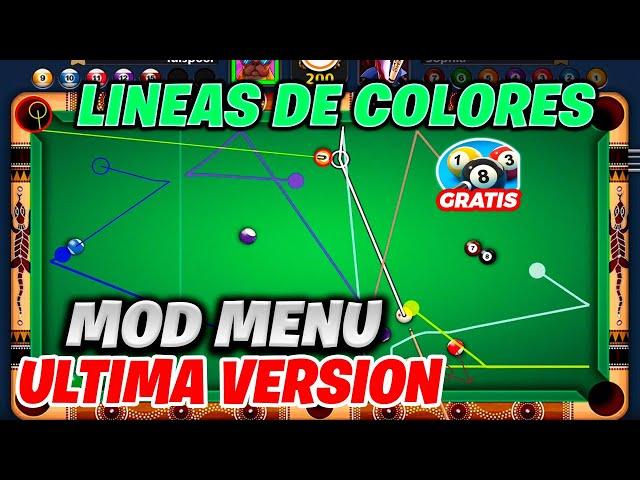 EL MEJOR HACK 8 BALL POOL  ULTIMA VERSION LINEAS LARGAS & AUTO PLAY  PARA ANDROID & IOS