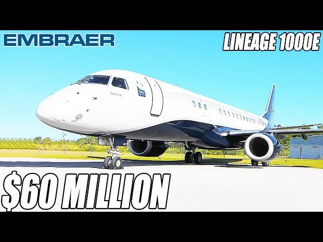 Inside The $60 Million Embraer Lineage 1000E