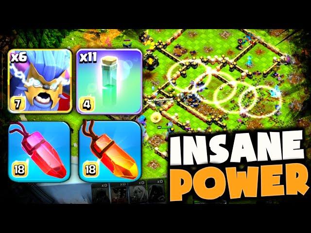 BEST GROUND ARMY in Clash of Clans! Super Yeti Smash - BETTER then ROOT RIDERS! Double Spirit Walk!