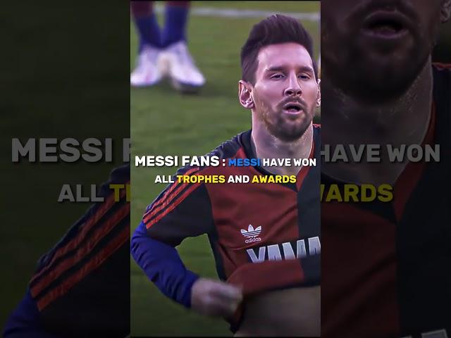 OH SH*T  |  #messi #award #trophies