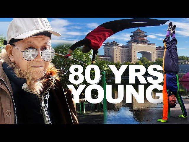 Beijing Calisthenic Pros Over 70 years OLD! VR 180