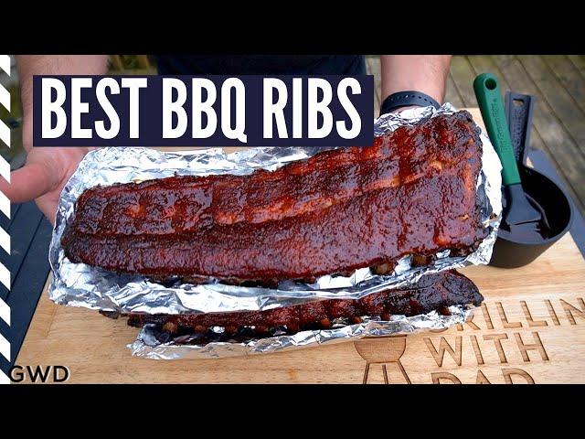 The BEST BBQ Ribs at Home by Grillin With Dad