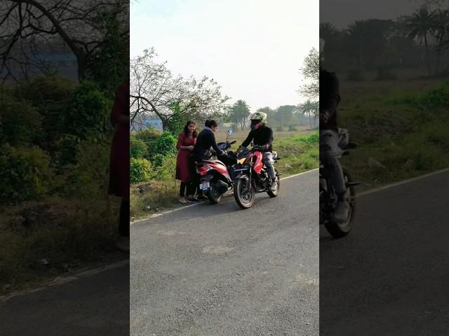 Girls Wheelie demand #shorts #viralshort #short @bikerboyrajib