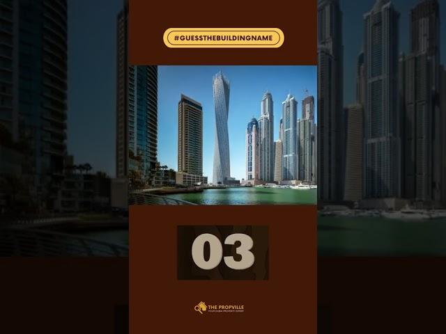 Real Estate | Dubai | The Propville | Guess the building name #shorts