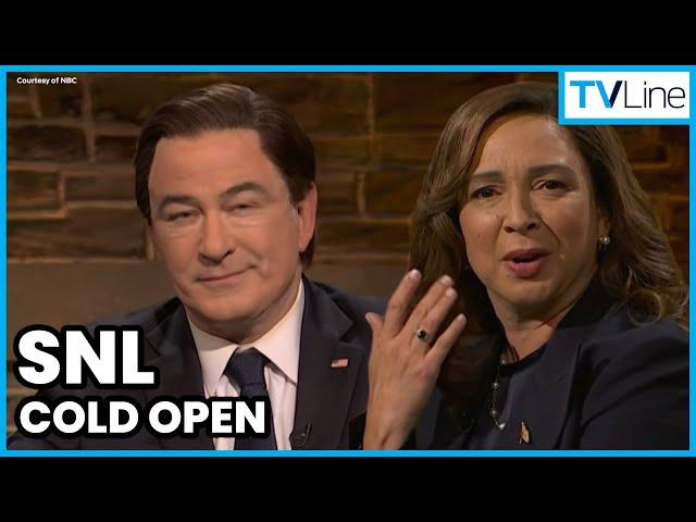 SNL Cold Open | Alec Baldwin's Bret Baier vs. Maya Rudolph's Kamala Harris