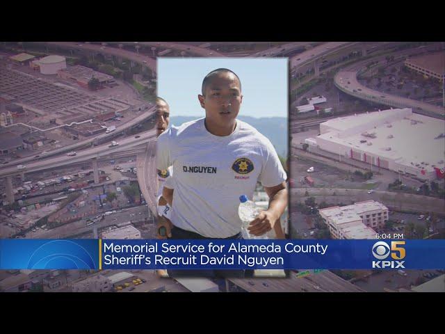 Memorial Held For Slain Alameda Co. Sheriff's Recruit David Nguyen