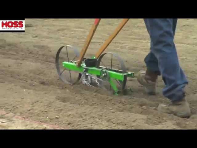 Planting Microgreens with the Hoss Garden Seeder