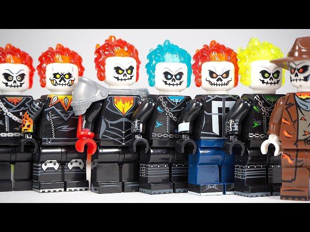 Lego Ghost Rider Unofficial Lego Minifigures