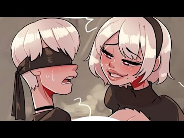 2B and 9S Swapped Bodies - Animated Comic Dub