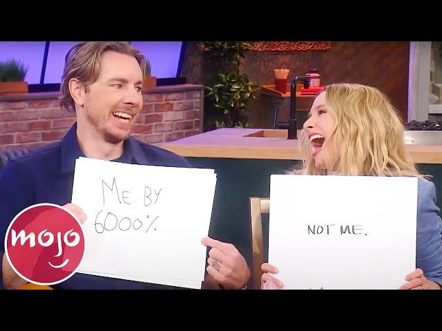 Top 10 Funniest Celebrity Couple Interviews