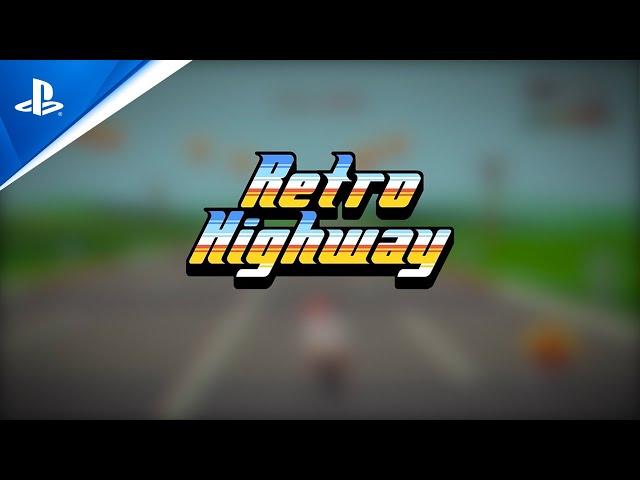 Retro Highway – Launch Trailer | PS5 & PS4 Games