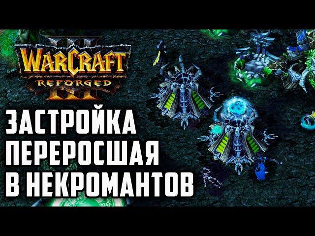 Застройка переросшая в Некромантов: TGW (Ud) vs Cash (Ne) Warcraft 3 Reforged