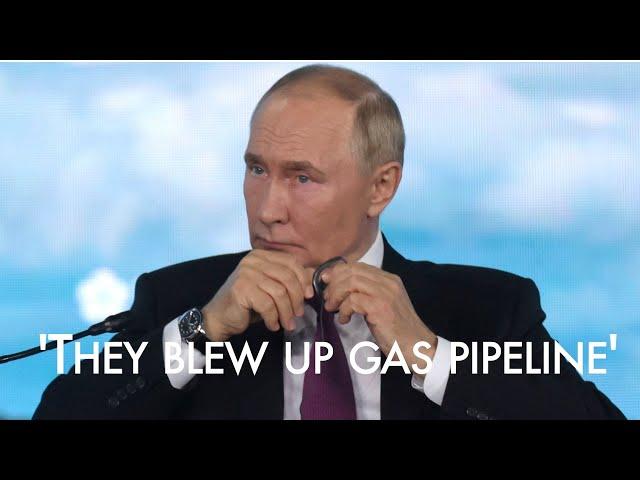 Putin on gas pipeline, energy, Kursk, peace talk with Ukraine and possible mediators