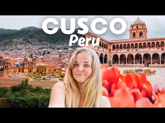 3 days in Cusco city; San Pedro market, Qorikancha & restaurants  Peru travel vlog