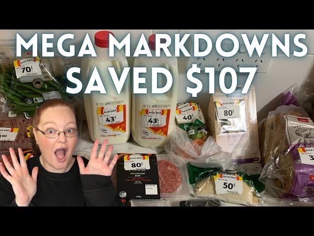 Grocery Haul  Saved $107  MEGA CLEARANCE SALE & made the NEWS 