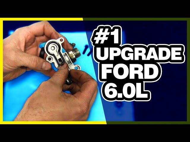 BEST MOD 4 Ford 6.0 Powerstroke | Blue Spring Kit Upgrade Install: Fuel Pressure Regulator