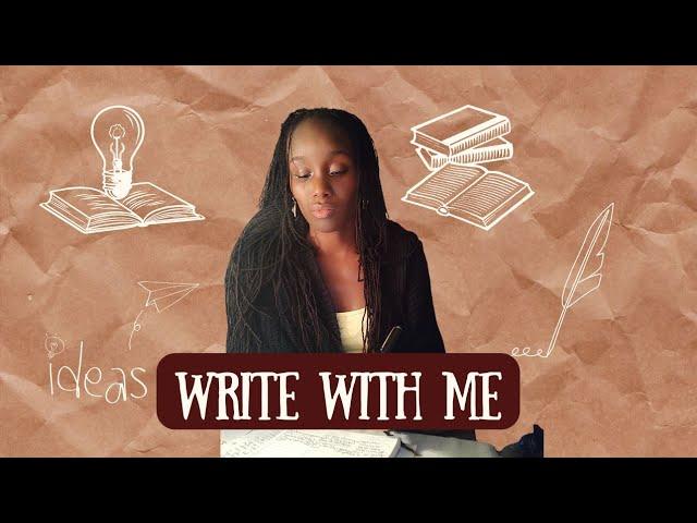 Write with Me - Writing Inspiration - Writing Vlog - Writing ASMR - Day in the life of a writer