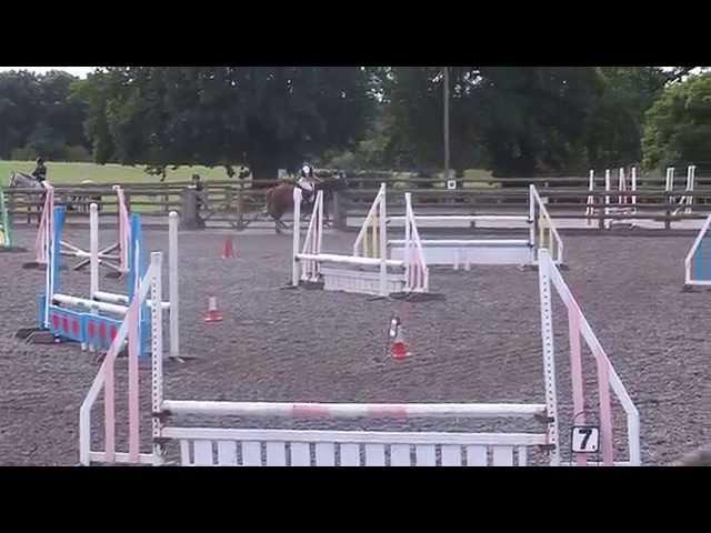 Riding Camp - Day 5 at Snowball Farm - Showjumping - Hayley with Legend