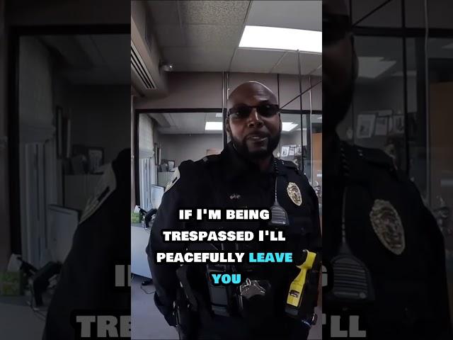 Officer Trespasses Journalist!