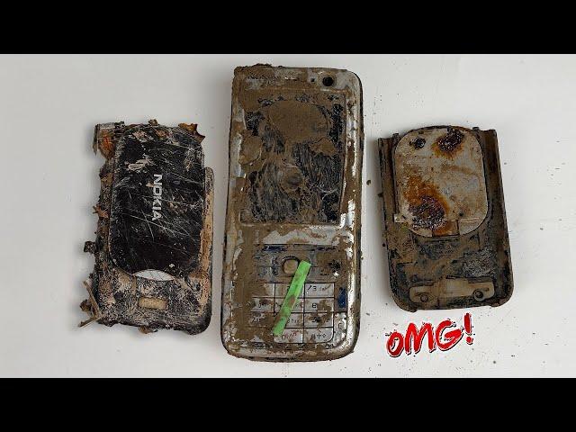 Restoring 15-Year-old phone, Restore Old Nokia N73, Restoration Destroyed Phone