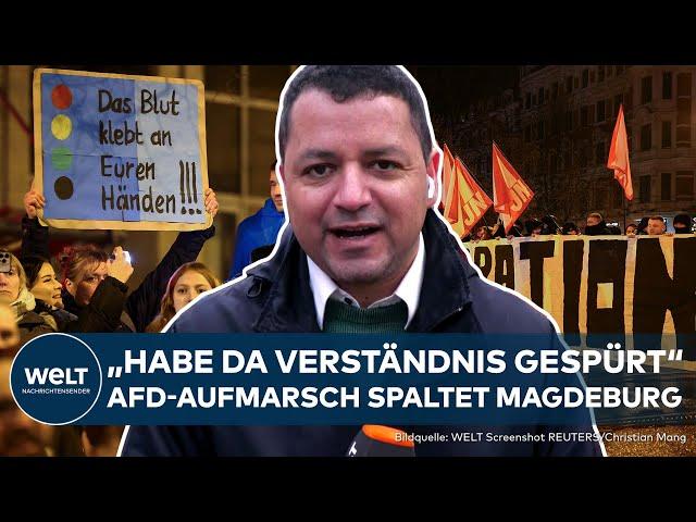 AFTER THE DEATH IN MAGDEBURG: Between mourning and protest - AFD demo divides the city