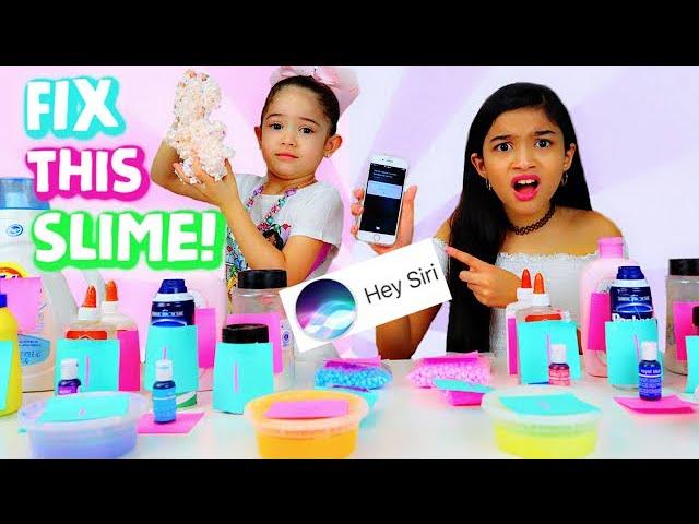 Fix this SLIME SIRI CHOOSES our slimes and ingredients!!!