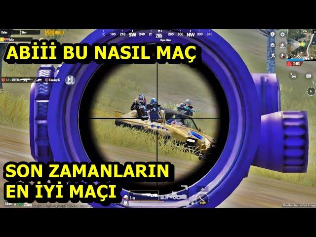 ABİİ BU NASIL MAÇ ! SON ZAMANLARIN EN İYİ MAÇI BATUR GAME SOLO SQUAD PUBG MOBİLE