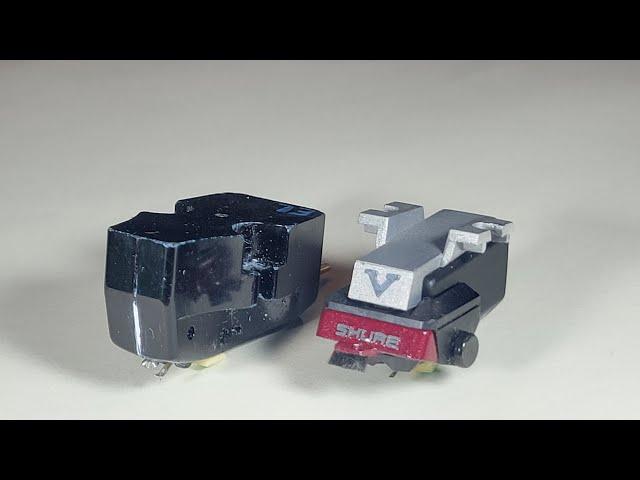 Comparing Shure's First Stereo Phono Cartridge vs  Shure's Last