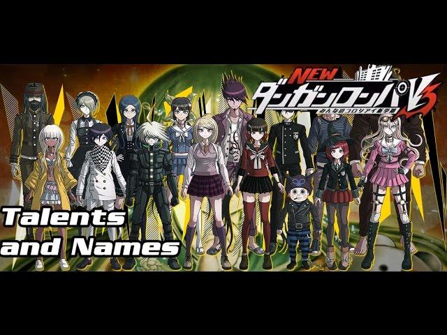 New DanganRonpa V3 - Talents and Names Revealed (DRNews)