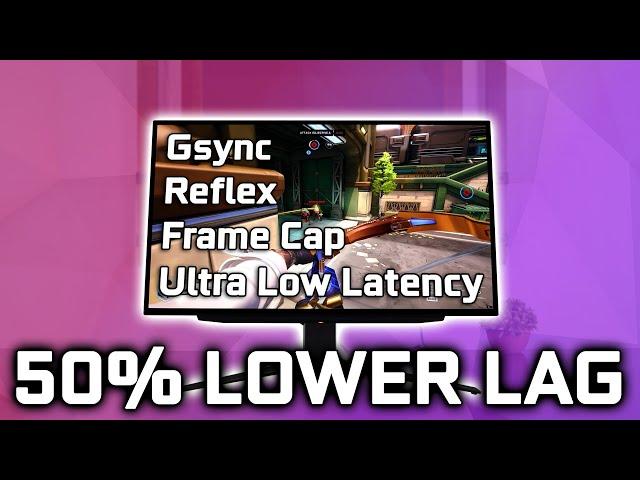 Destroy Input Lag | Gsync, Reflex, Frame Cap, & Ultra Low Latency