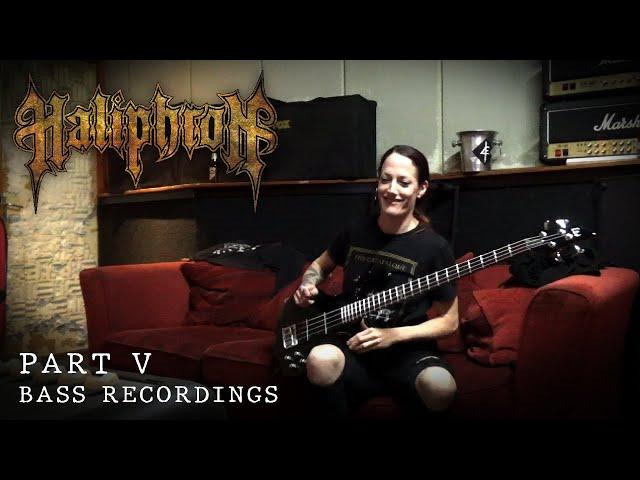 HALIPHRON - Making of Anatomy of Darkness Part V  Bass Recordings