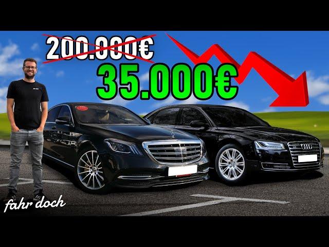 SO GÜNSTIG! LUXUS-LIMOS GEBRAUCHT KAUFEN? Mercedes S500 vs Audi A8 | Fahr doch