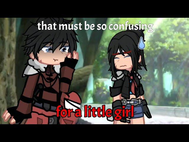  that must be so confusing for a little girl...  || meme || (  Menma y Neoma  ) ( // )