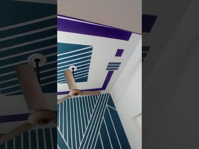 Masking Tape Design with RCM Tulsi Paints #painting #rcm #tulsipaint #shortsviral