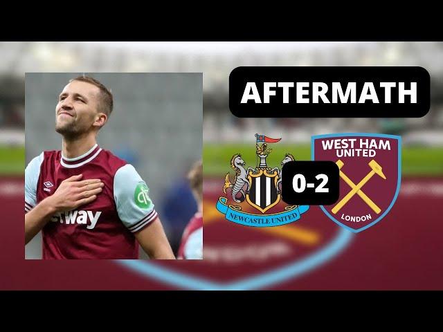 Aftermath: Newcastle United 0-2 West Ham United I This Is Exactly How We Need To Play