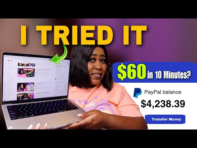 Make Money From WATCHING YouTube Videos - Worldwide  (I Tried It)