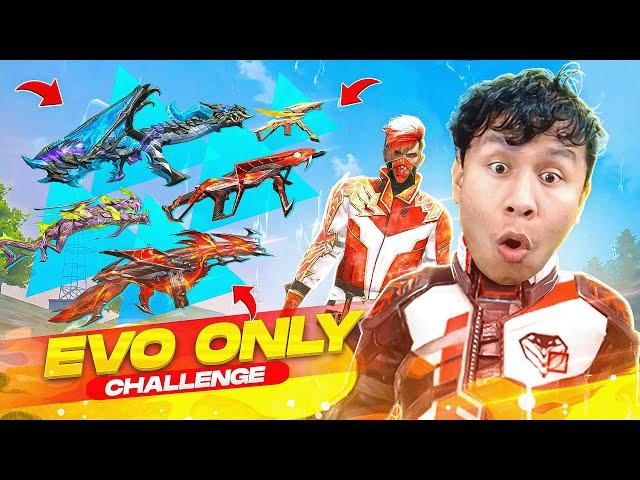 Only Evo Guns Challenge in Solo Vs Squad Pro Lobby Match  Tonde Gamer - Free Fire Max