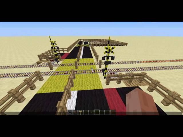 Minecraft 真實火車(Real Train Mod)之平交道