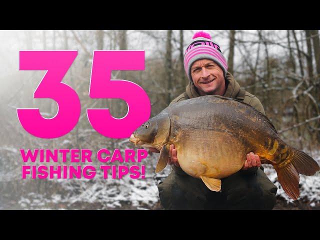 35 Winter Carp Fishing Tips you NEED to know! (Tip #32 is an edge!) Mainline Baits Carp Fishing TV