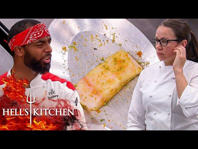 Chef Wants To Add Food Colouring To His Dish | Hell's Kitchen